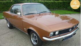 Opel Manta`1970 bronze met.18 1:18