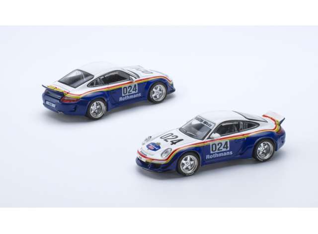 Porsche RWB 997 rot/weiß/blau 1:64