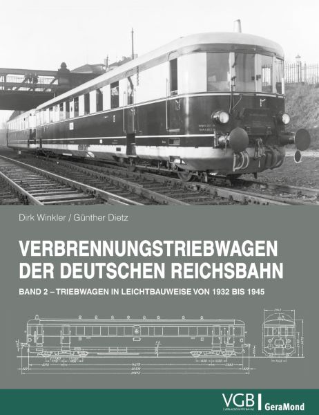 Buch Verbrennungstriebwagen der Deutschen Reichsbahn - Band 2