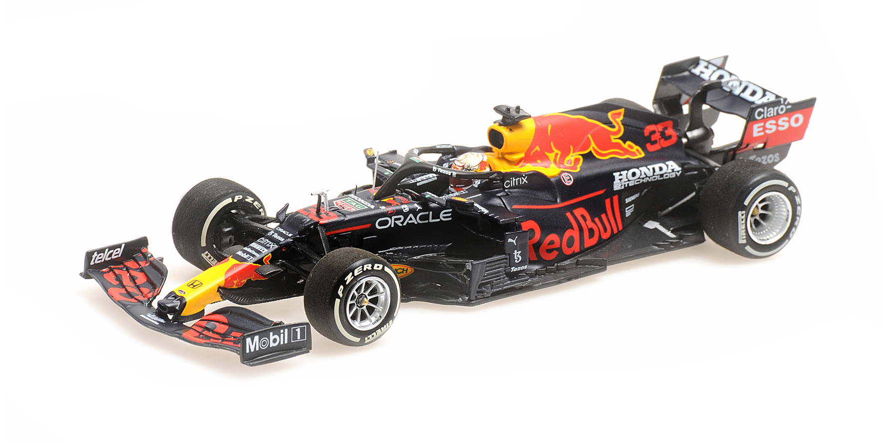 Red Bull Honda RB16B Max Verstappen Winner French GP 2021 1:43