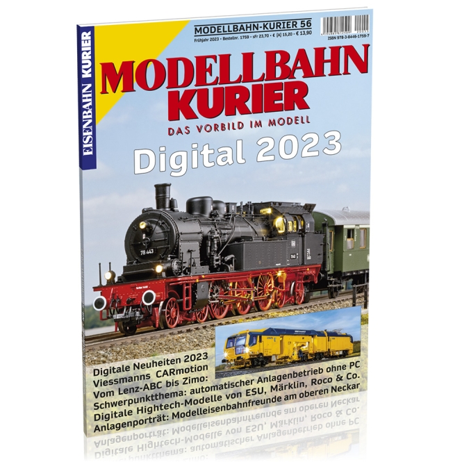 Modellbahn 56: Digital 2023 Modellbahn-Kurier