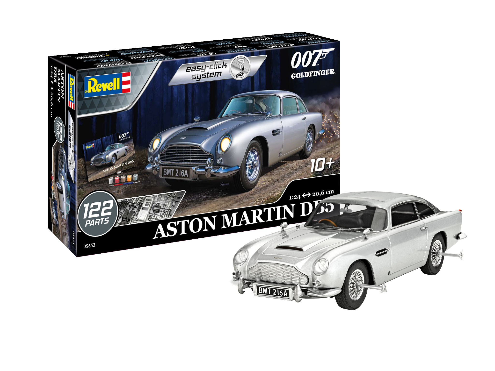 1:24 Geschenkset Aston Martin DB5 "007 James Bond - Goldfinger"
