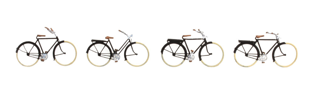 Deutsche Fahrräder 1920-1960 Fertigmodell