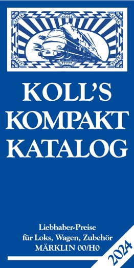 Koll`s 2024 Kompakt-Katalog im Taschenformat 10,5x21 cm, kartoniert, Fadenbindung