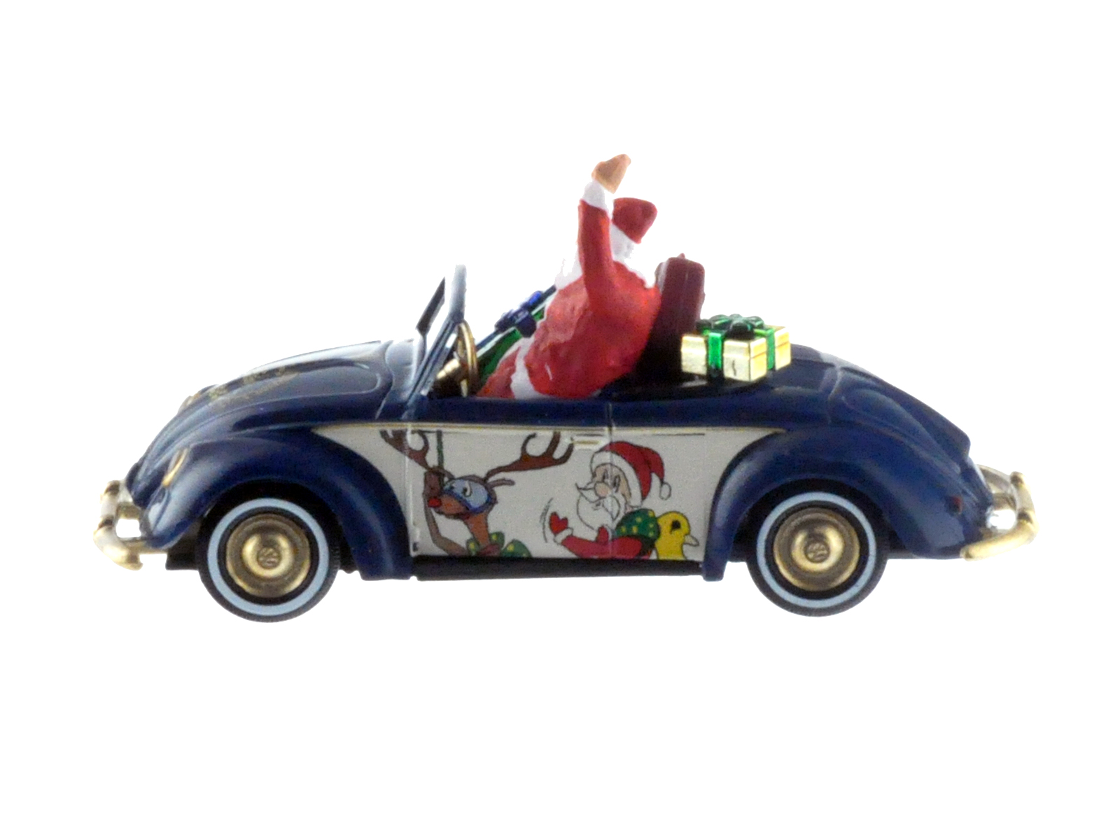 VW Käfer Weihnachten VW Hebmüller Cabrio Weihnachtsmodell mit Nikolaus und Weihnachtspäckchen limitiert 250 Stück