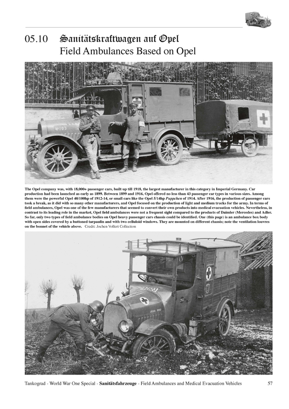 WW1 Spezial: Sanitäts- Fahrzeuge