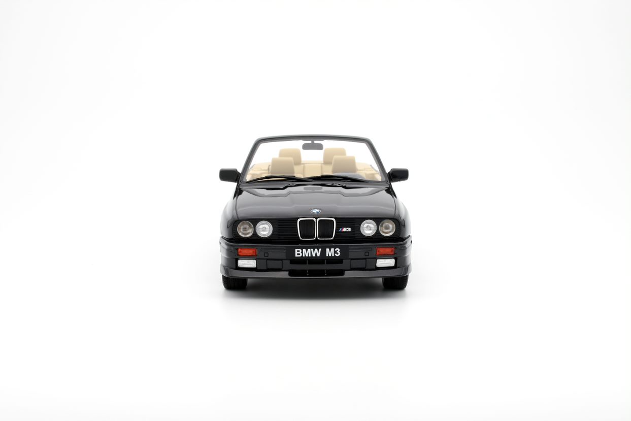 BMW M3 (E30) Cabrio schwarz 1989 1:18