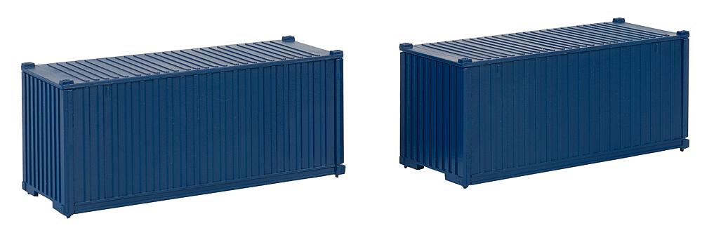 20´ Container blau 2 St. 