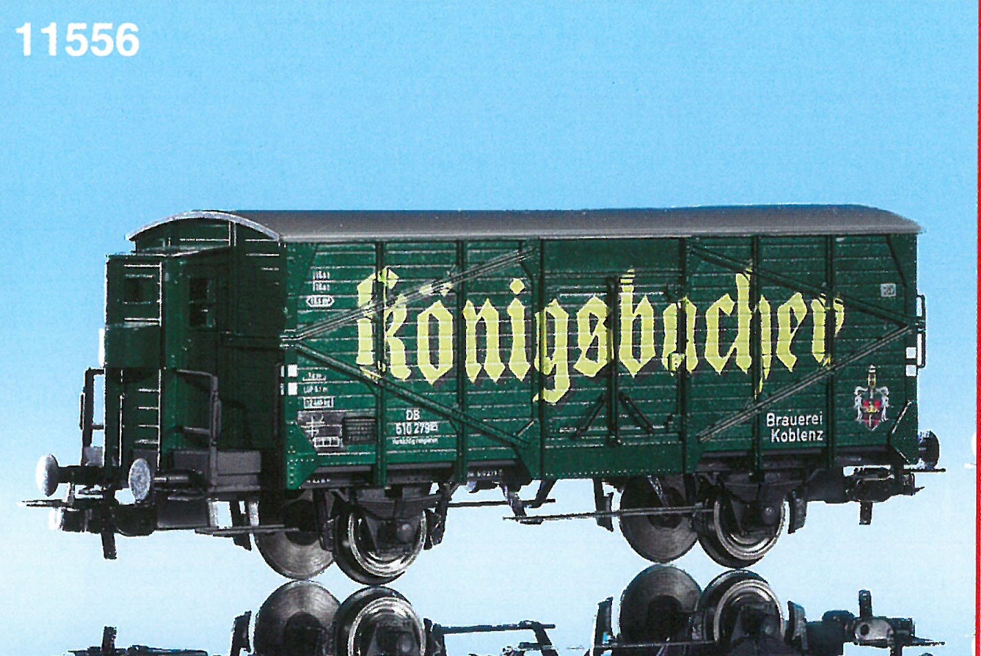 DB Bier-KühlWagen Königsb Ep4 EVA, grün