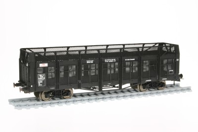 Bausatz SNCF 4-achs Kokswagen "De Wendel", mit Gitterwänden, ex A.L., ohne Bremserhaus/Bühne