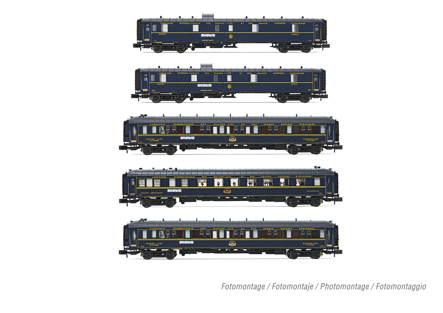 CIWL Personenwagenset 5tlg. "Orient Express" Ep.II