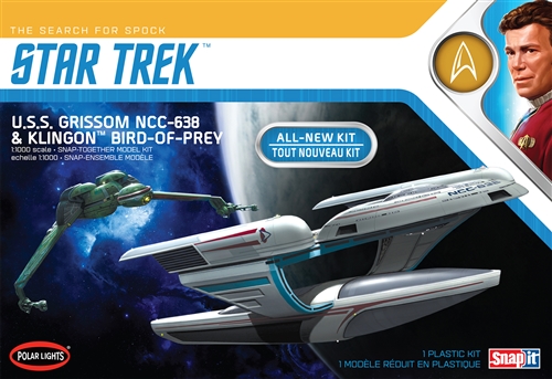 Star Trek Set USS Grissom + Klingon Bird of Prey