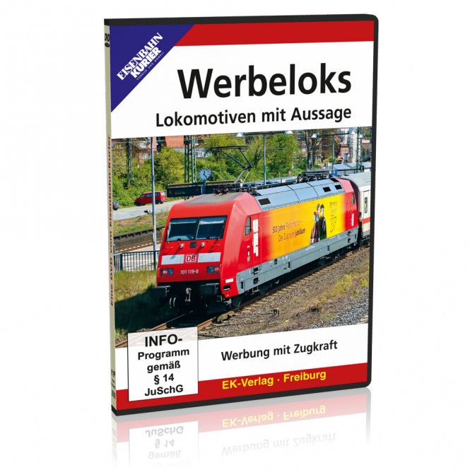 DVD Werbeloks Lokomotiven mit Aussage - Werbung mit Zugkraft