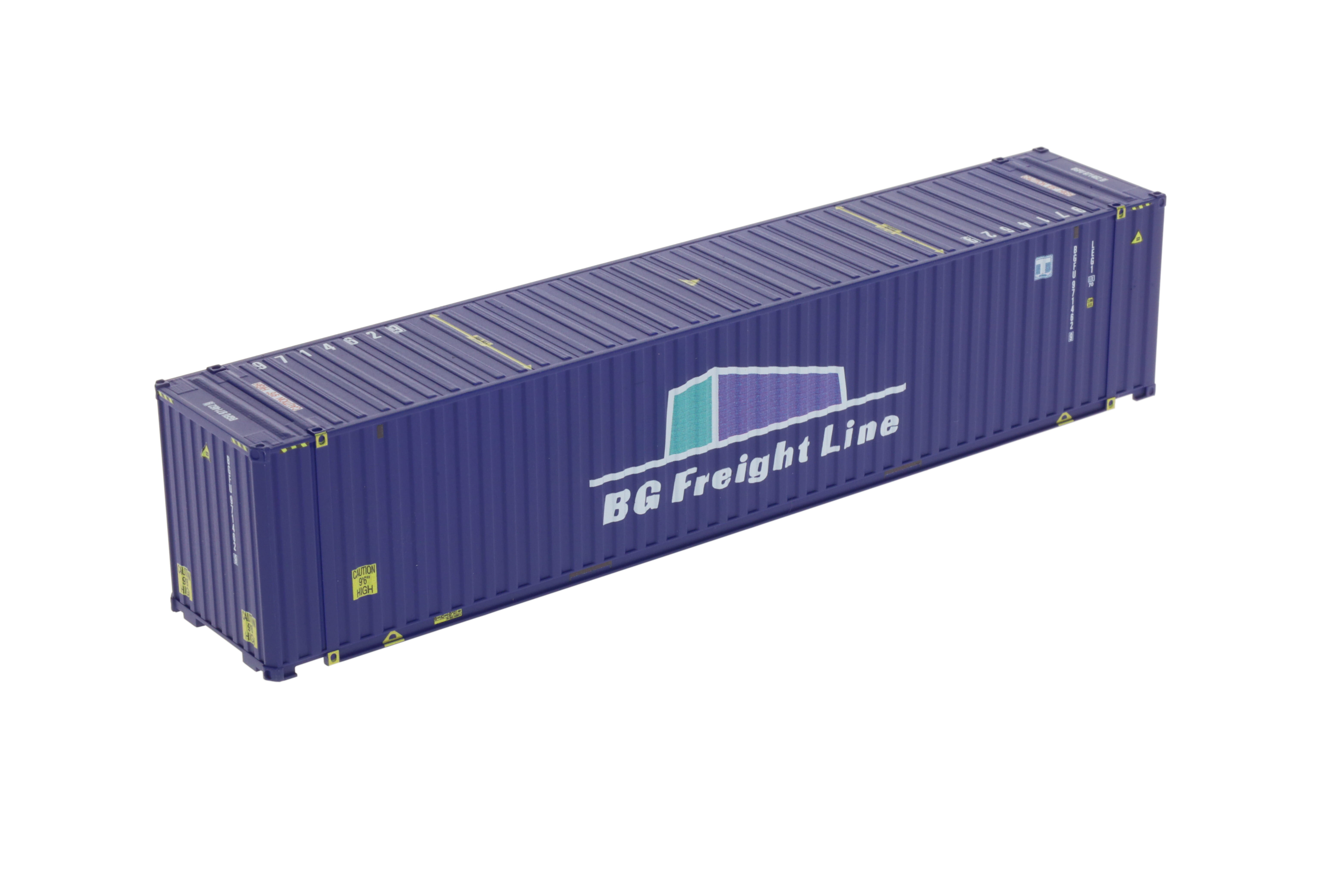 1:87 45´ Container BG FREIGHT -LINE, WB-A HC (Euro), # BGFU 971462