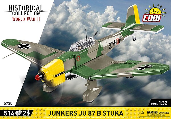 WWII Junkers Ju87 B Stuka 495 Teile