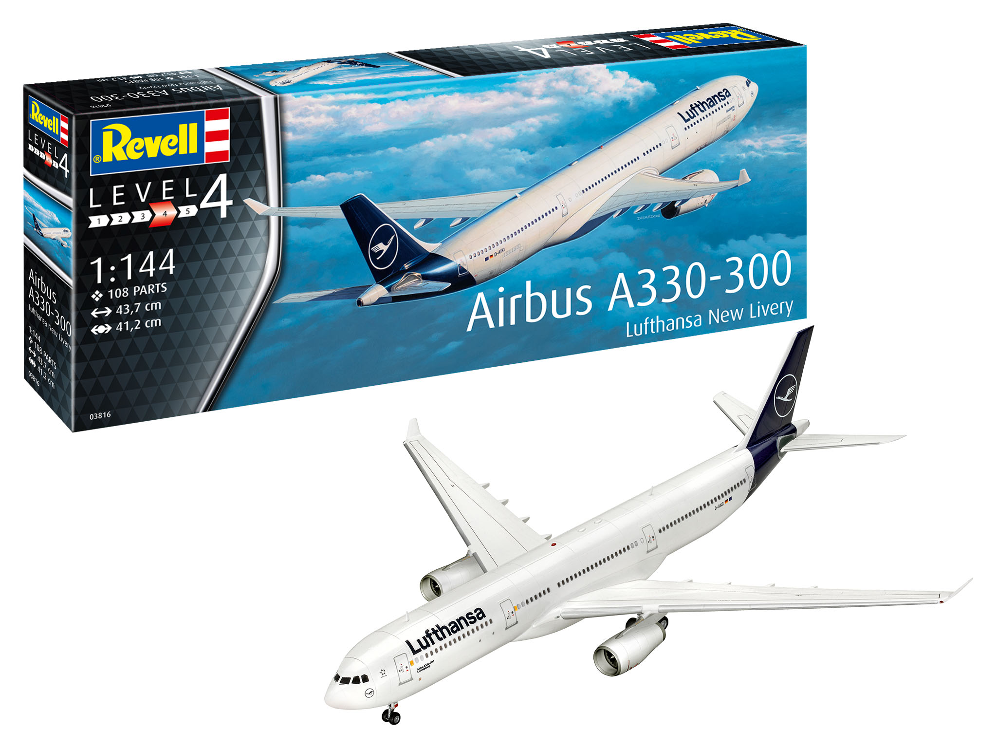 1:144 Airbus A330-300 Lufthansa New Livery