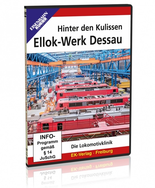 DVD Ellok-Werk Dessau Hinter den Kulissen - Die Lokomotivklinik
