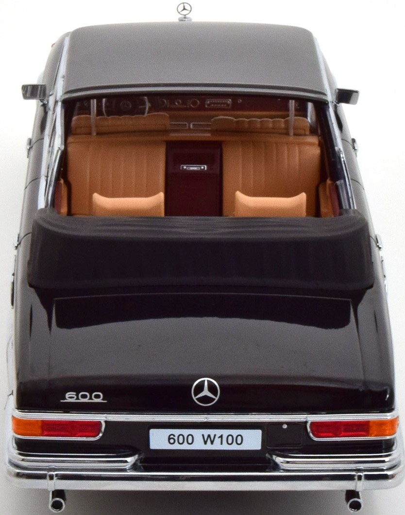MB 600 Landaulet 1964 schwarz Baureihe W100 1:18