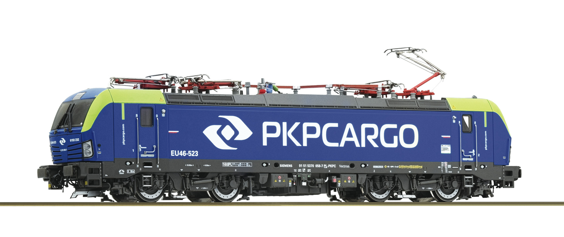 PKP Cargo E-Lok EU46-523 Ep.VI AC Sound