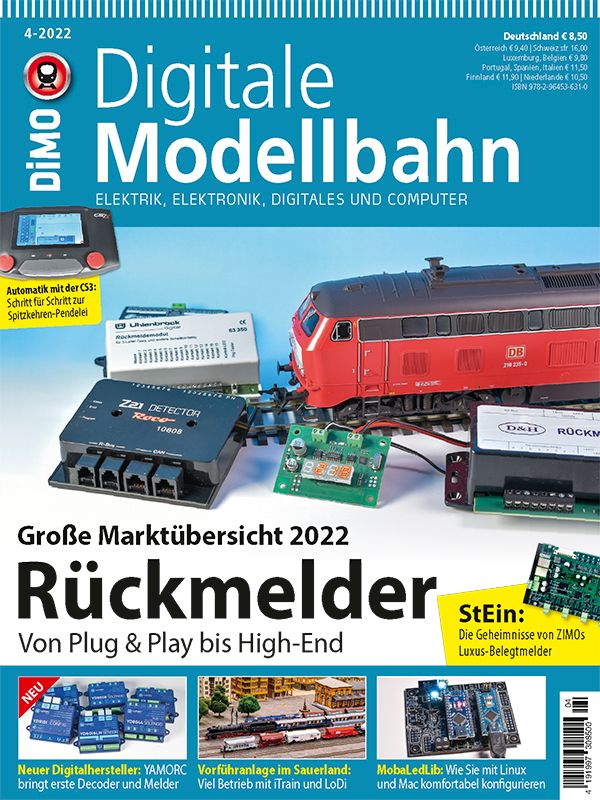 Z Digitale Modellbahn 4/2022 Rückmelder