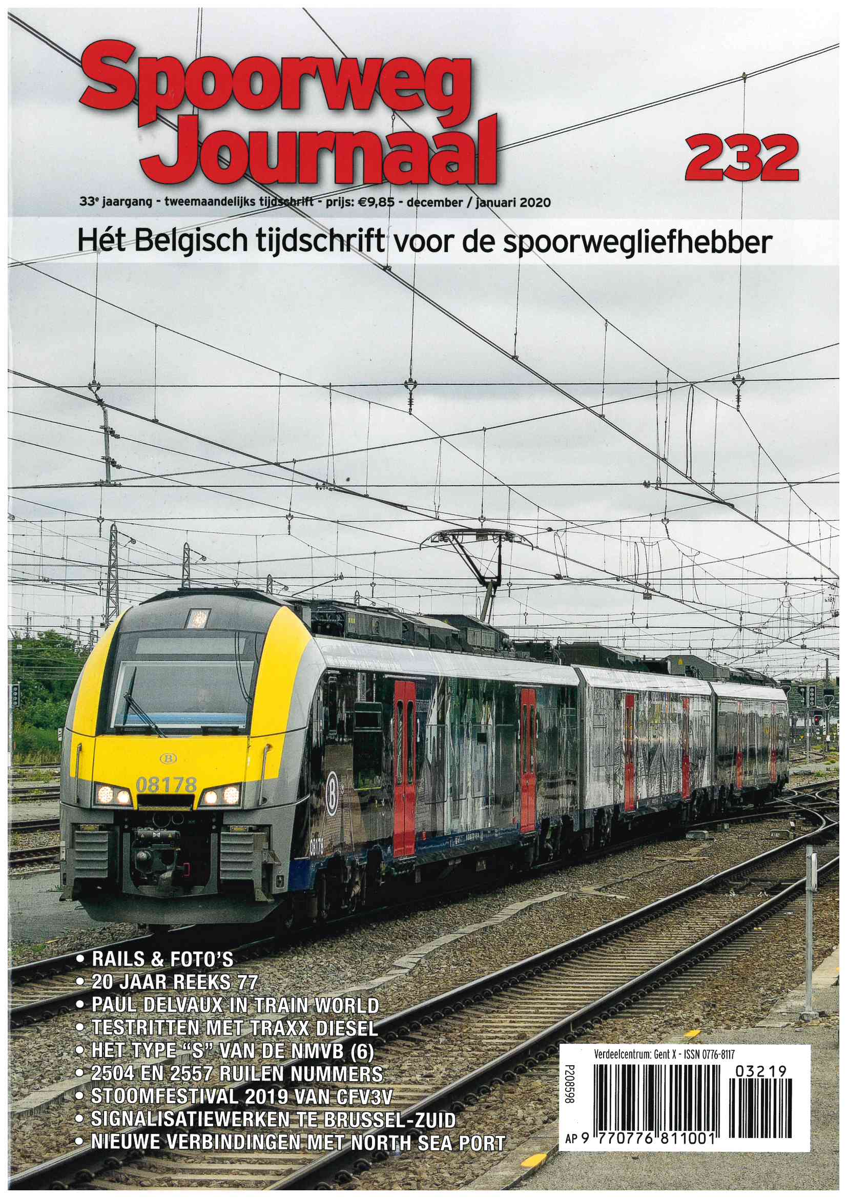 Spoorweg Journal 232 niederländische/flämische Ausgabe