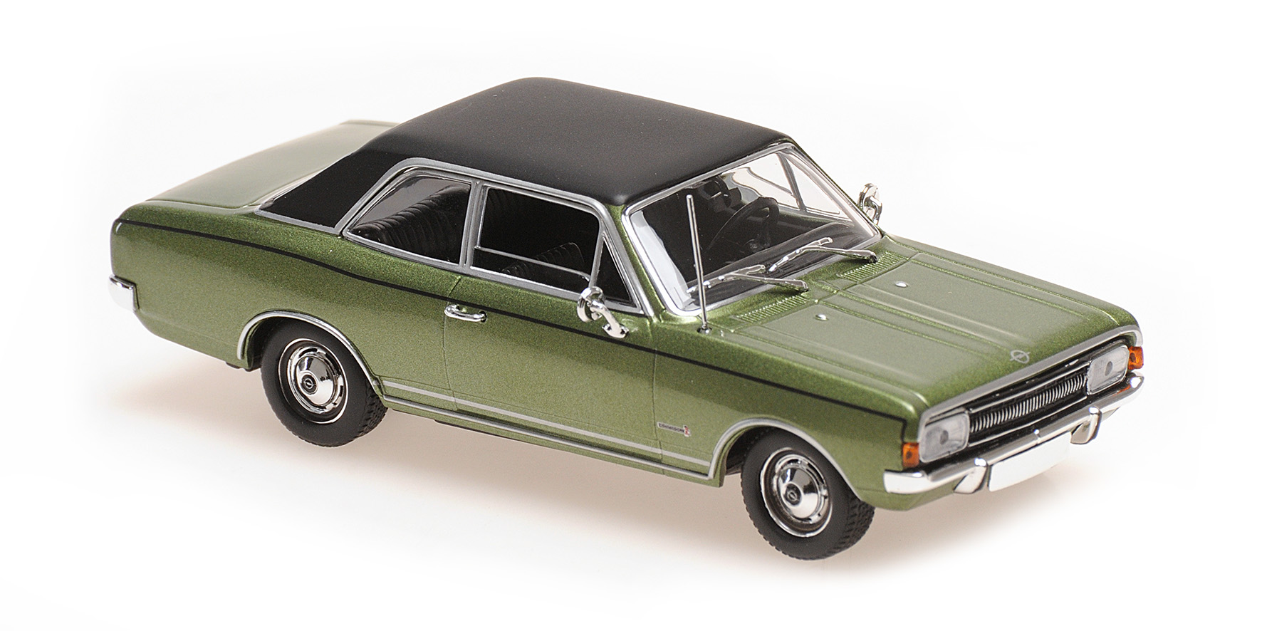Opel Commodore A`1970 grün grün metallic 1:43 Die Cast