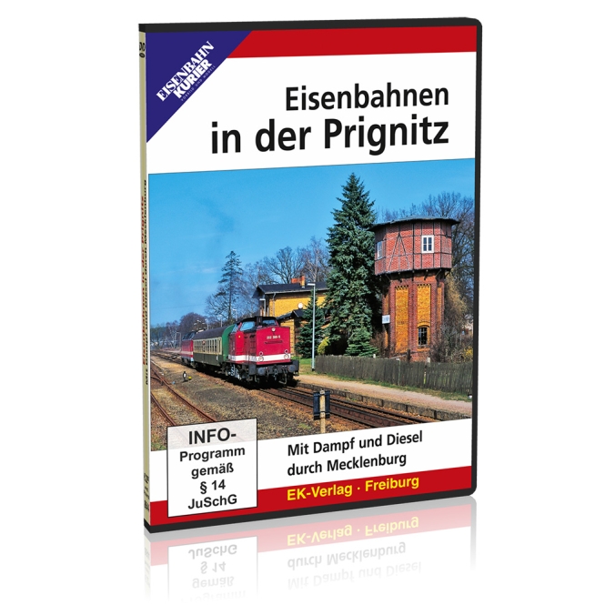 DVD Eisenbahnen in d Prignitz Mit Dampf und Diesel durch Mecklenburg
