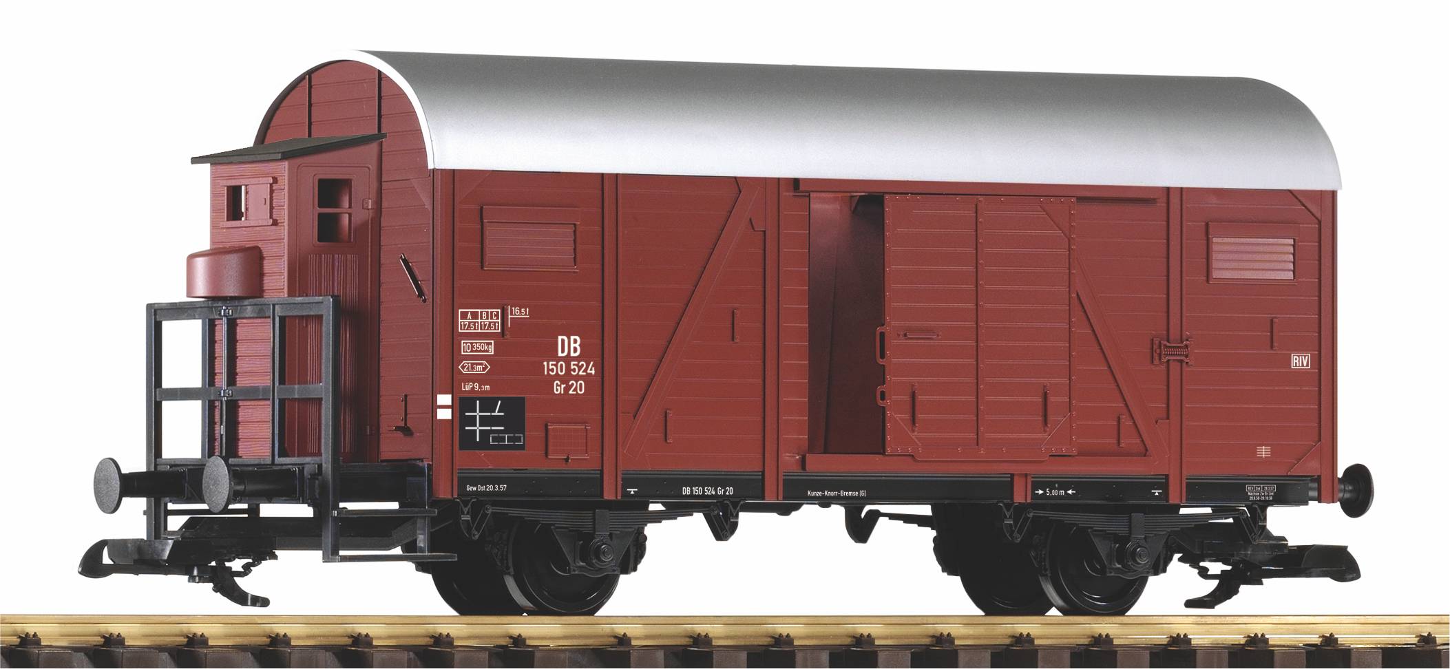 DB gedeckter Güterwagen G10 Ep.III
