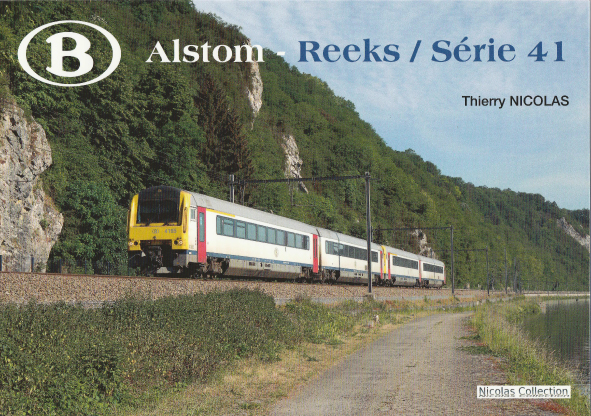 B SNCB NMBS Alstom Reeks AR41 Autor: Thierry Nicolas