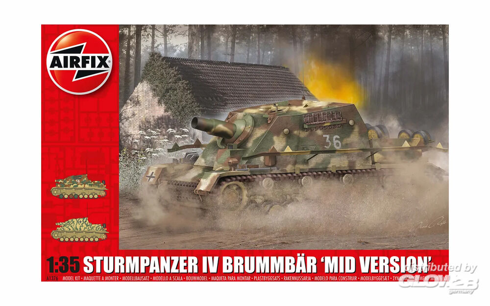 1:35 Sturmpanzer IV Brummbär mittlere Produktion