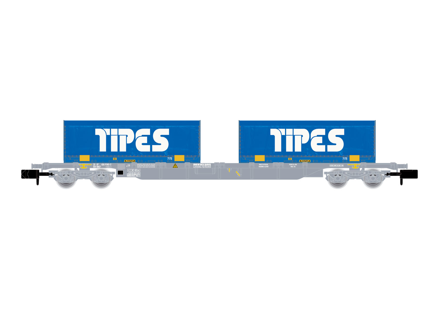 SNCF Containertragwagen Ep.V "Tipes"
