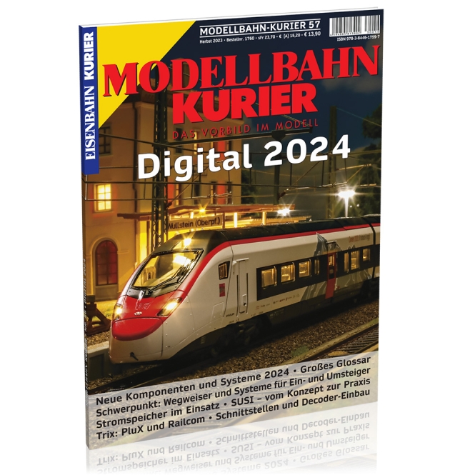 Modellbahn 57: Digital 2024 Modellbahn-Kurier