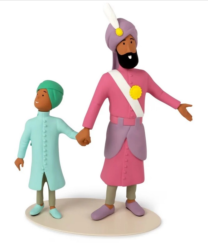 Maharaja und Sohn Le Musée Imaginaire de Tintin