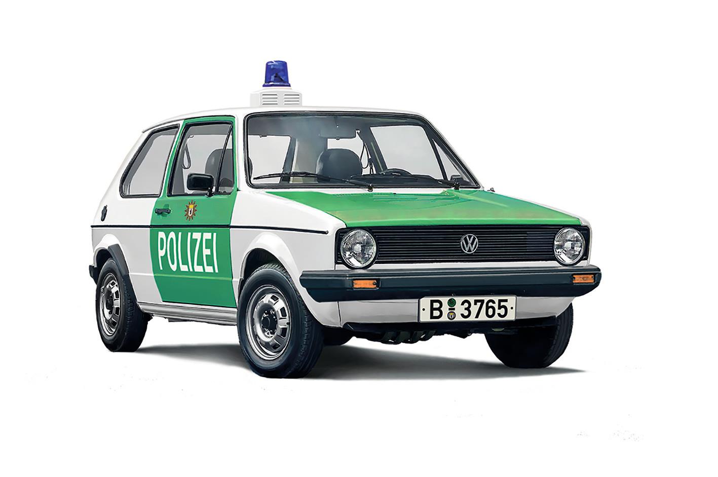 1:24 VW Golf I Polizei 