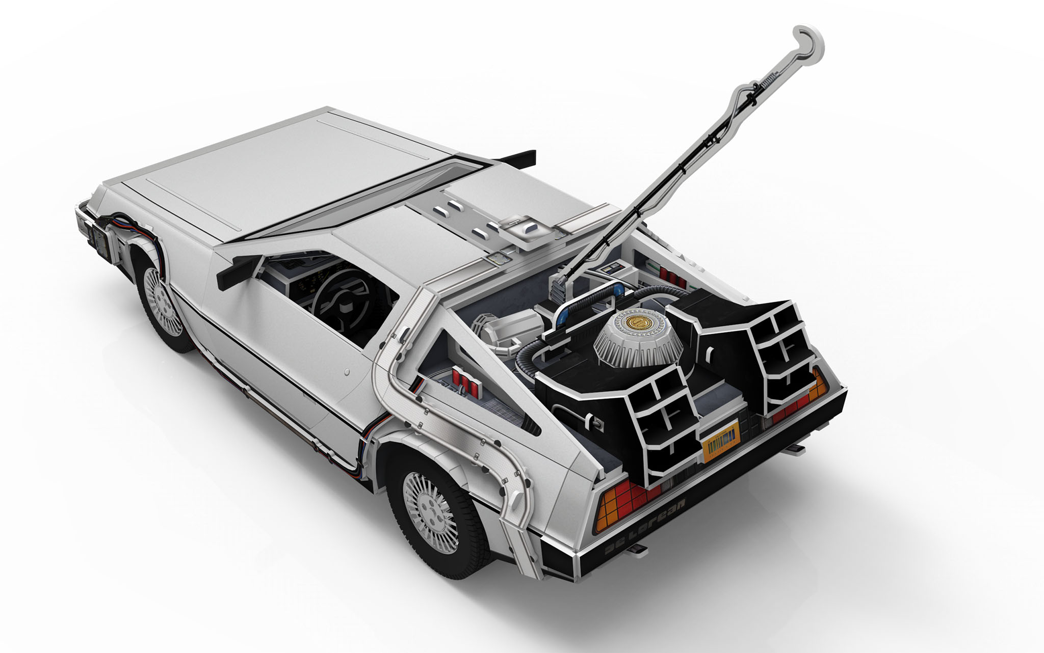 3D Puzzle DeLorean Back to the future