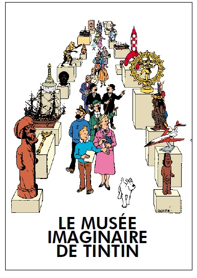 Poster Museumsserie Serie Le Musée Imaginaire de TinTin