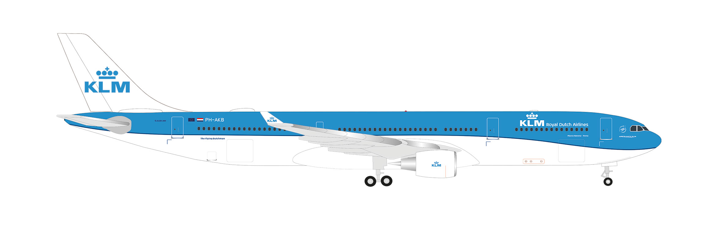 A330-300 KLM 