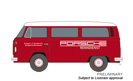 Dig132 VW Bus T2b Porsche Renndienst