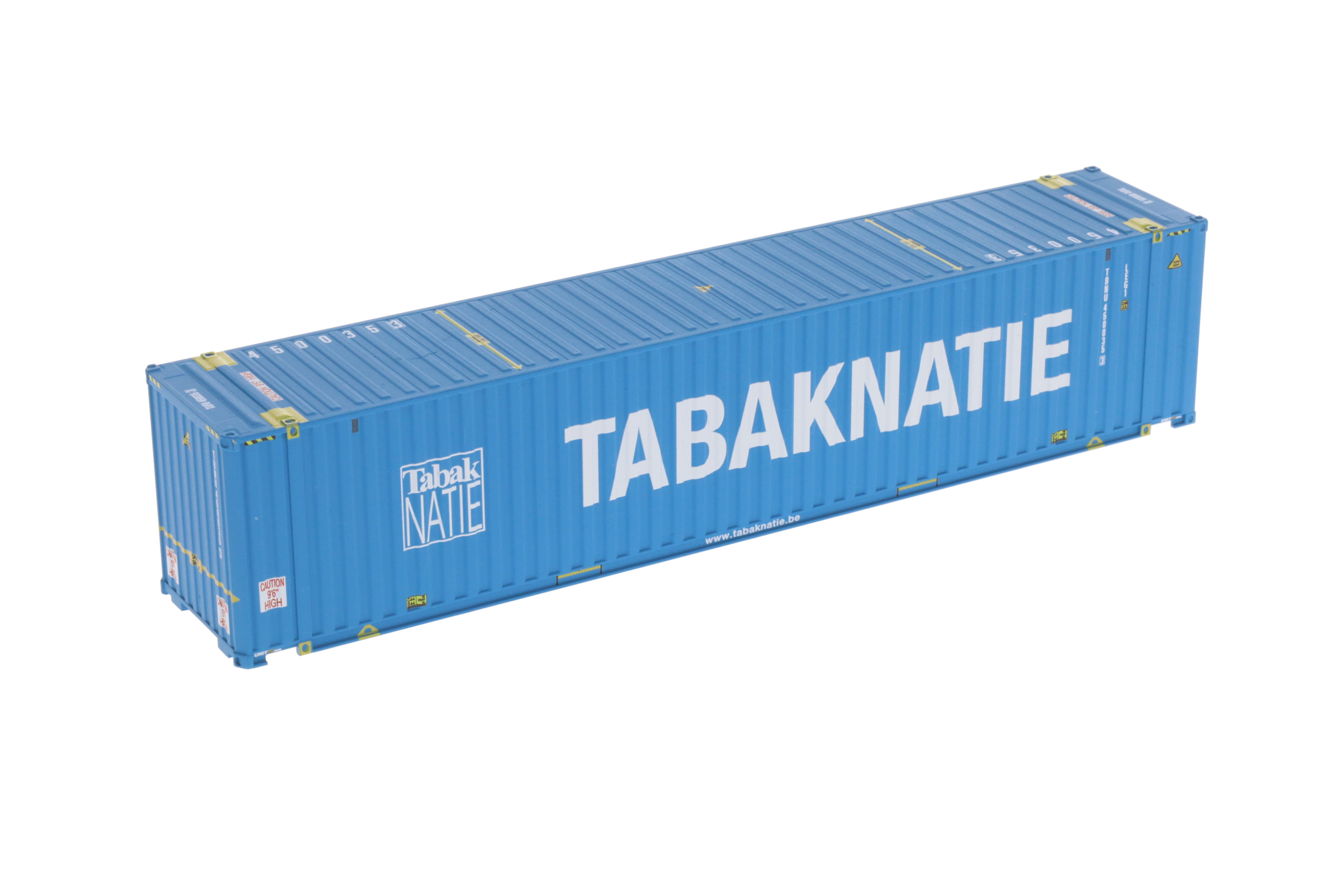 1:87 45´ Container TABAKNATIE WB-A HC (Euro), blau, # TBNU 450035