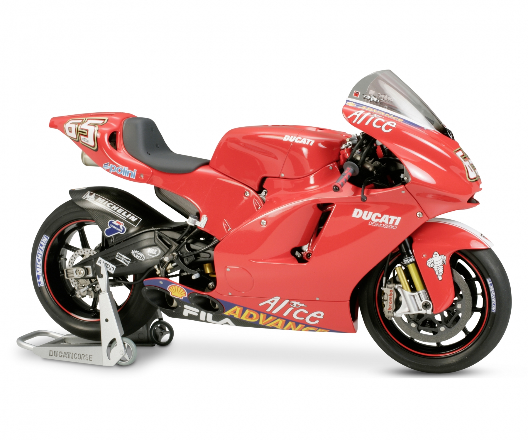1:12 Ducati Desmosedici #65 Moto GP ´03