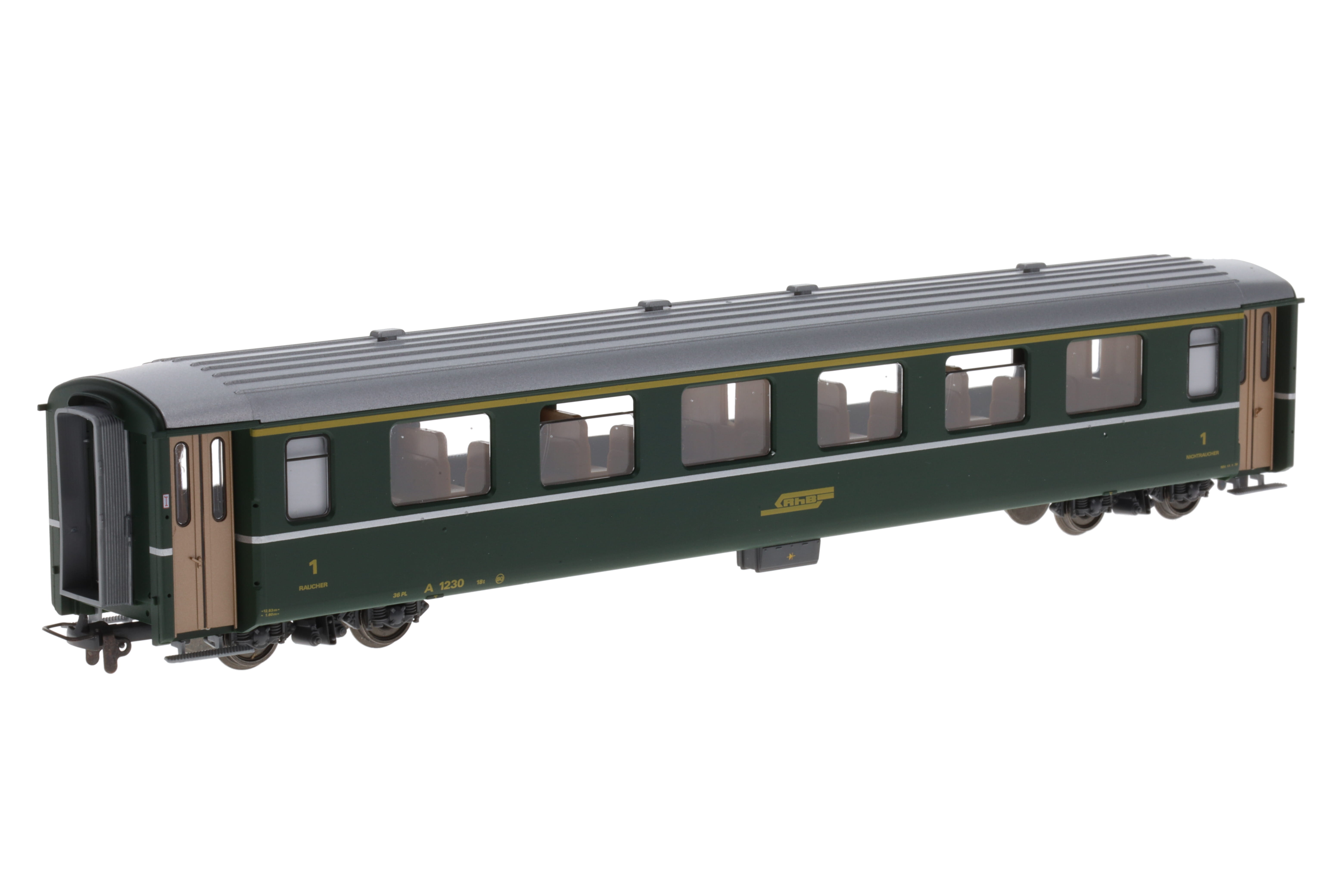 RhB A1230 EW I 1.Kl. grün Ep4 Personenwagen für Albula-Schnellzug