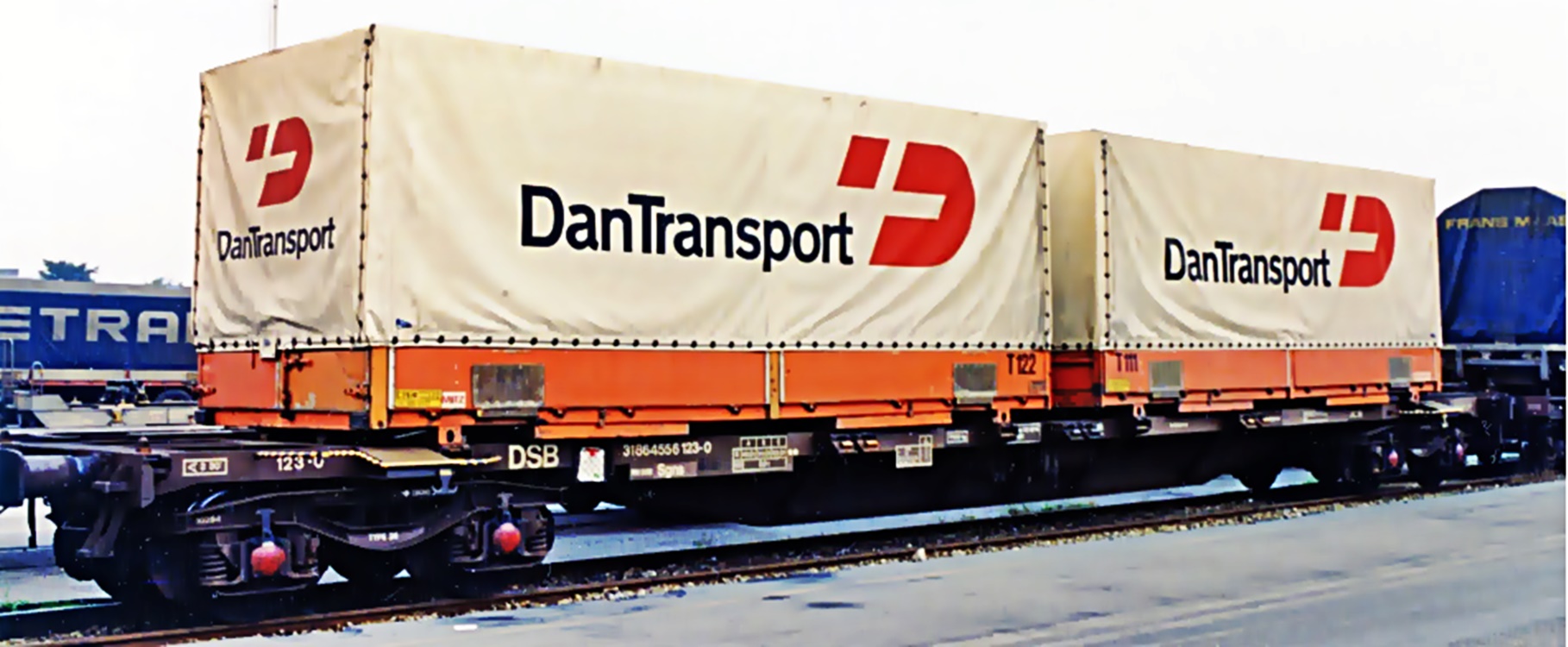 DSB Containertragwagen Sgns "Dantransport" Ep.IV-V