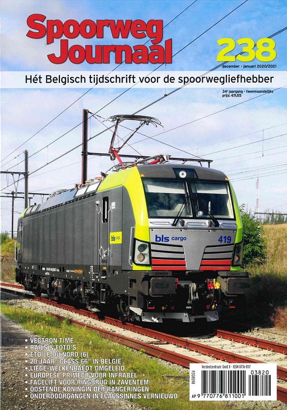 Spoorweg Journal 238 Het Belgisch Tijdschrift voor de spoorwegliefhebber - niederländische/flämische Ausgabe