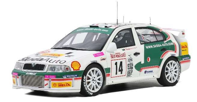 Skoda Octavia WRC Rallye Monte Carlo 2003 1:18