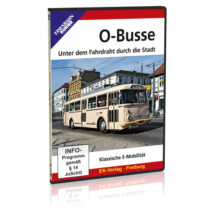 DVD - O-Busse Unter dem Fahrdraht durch die Stadt: Klassische E-Mobilität