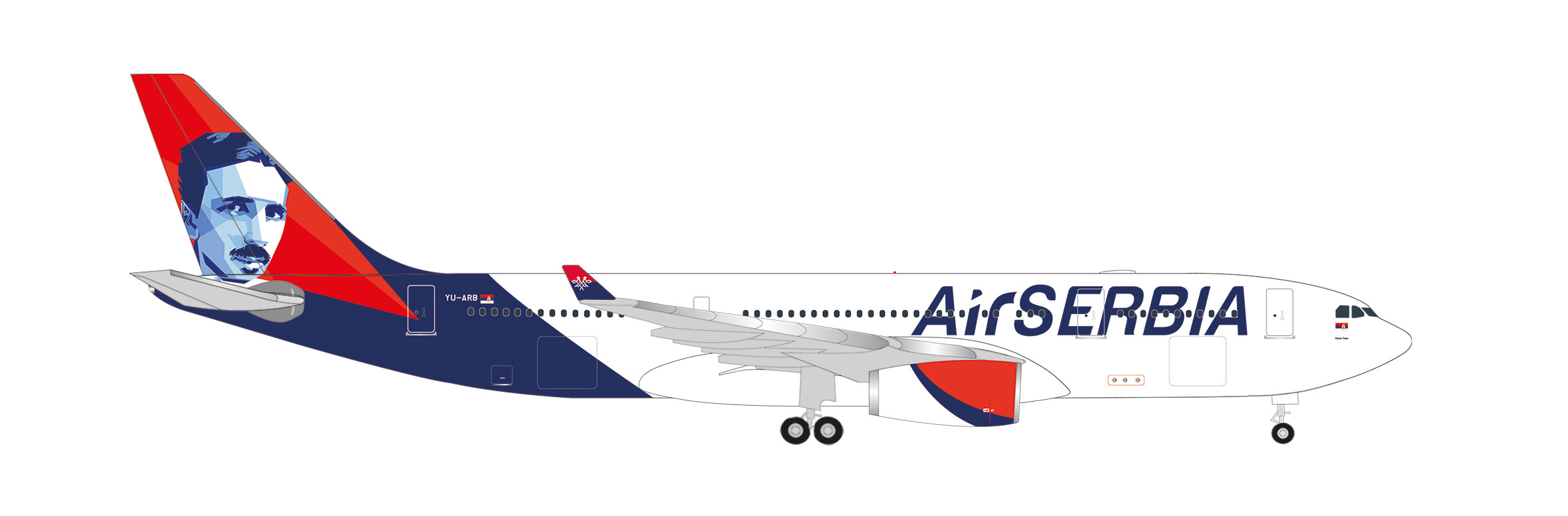 Air Serbia Airbus A330-200 