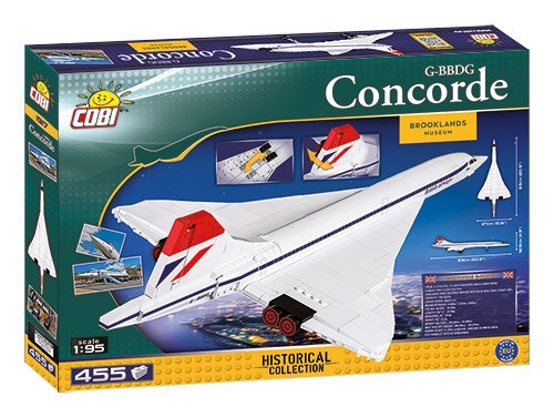 Concorde 455 Teile Historical Collection