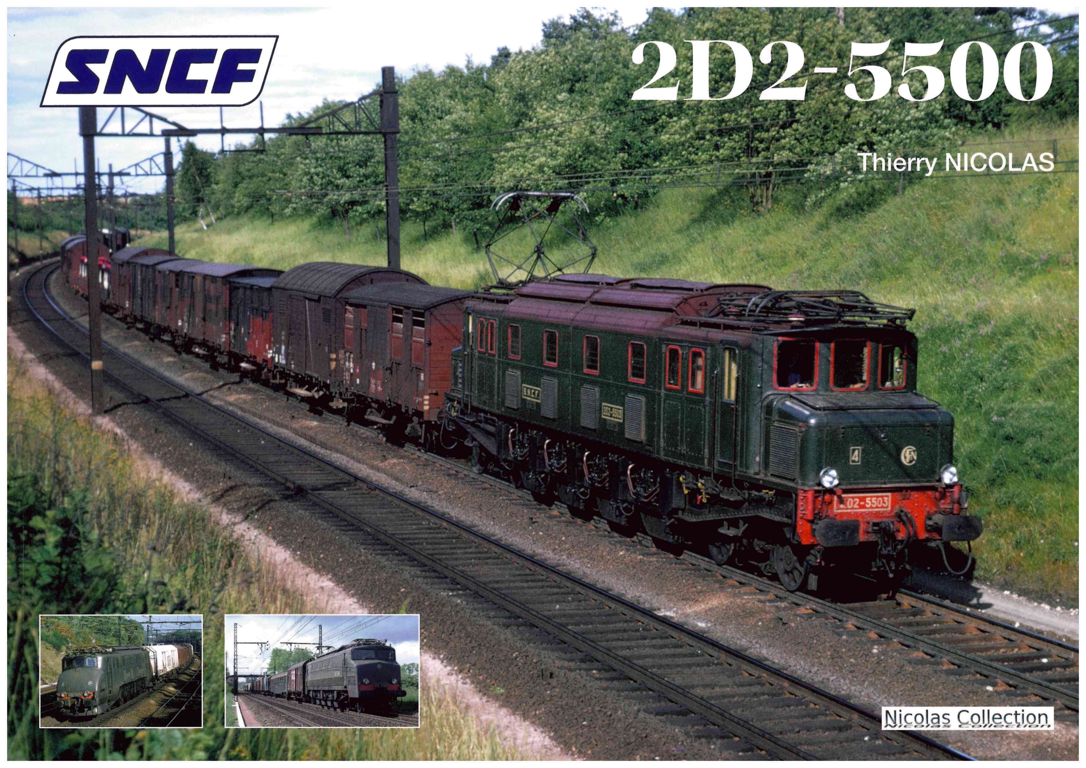 Buch SNCF 2D2 - 5500 Thierry Nicolas Collection