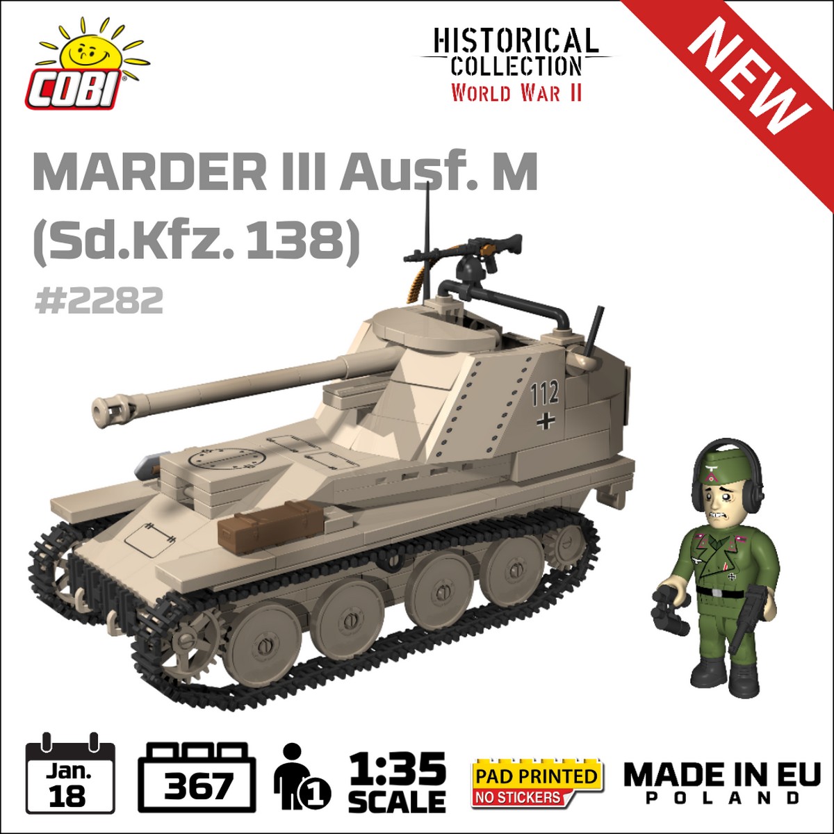 Marder III Ausf. M SdKfz.138 Deutsche Selbstfahrlafette
