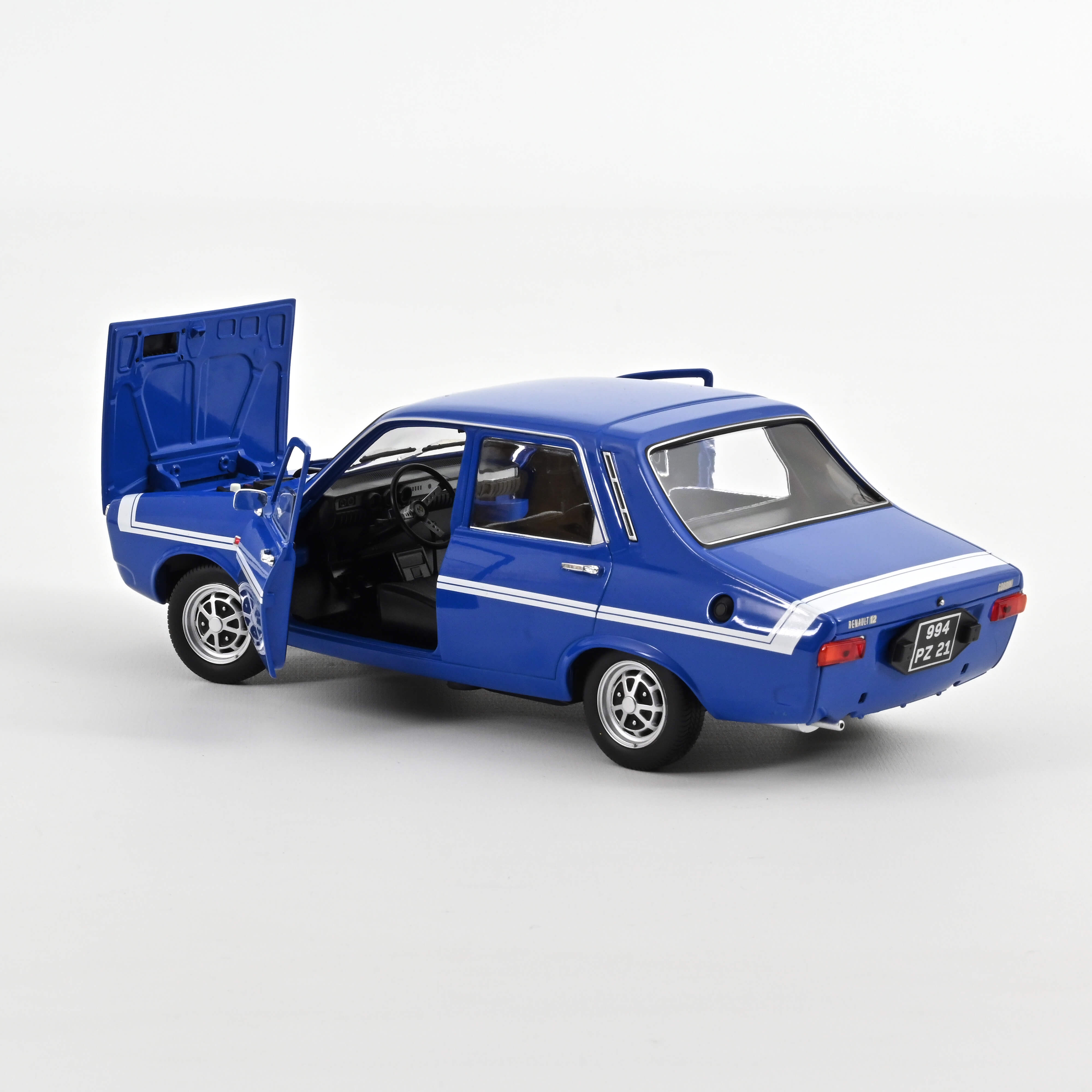 Renault 12 Gordini´71 blau without bumpers 1971 Bleu-de-France Blue